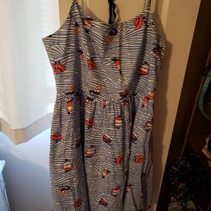 Nautical Joanie dress, euc like new US12